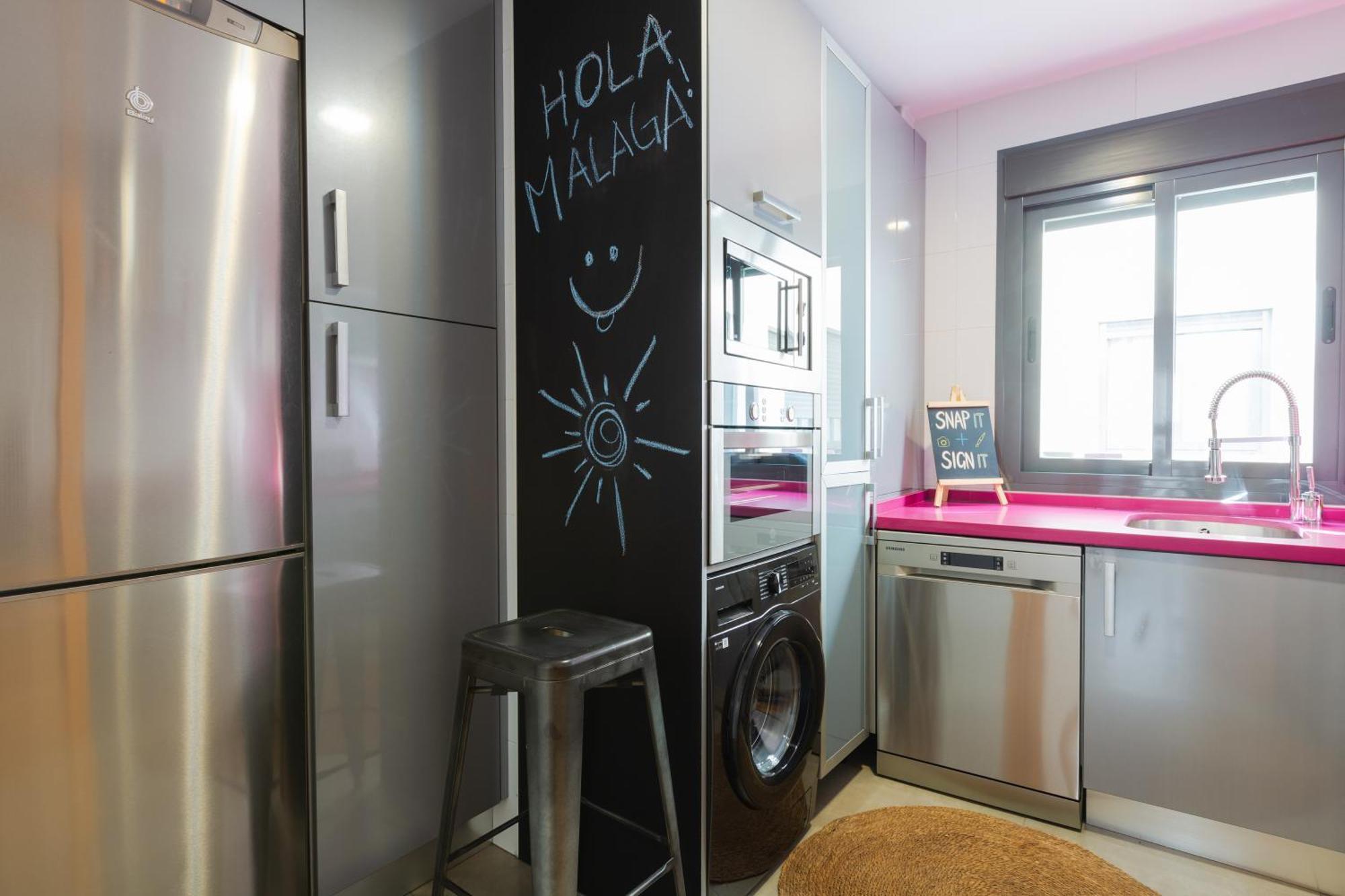 Hi Urban Malaga Centro Apartment Bagian luar foto